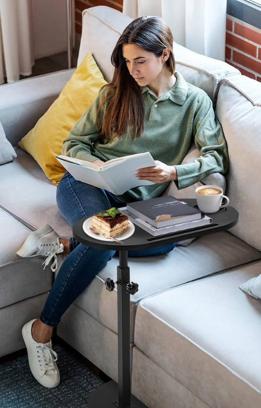 Mesa Auxiliar Ajustable para Laptop y Sofá